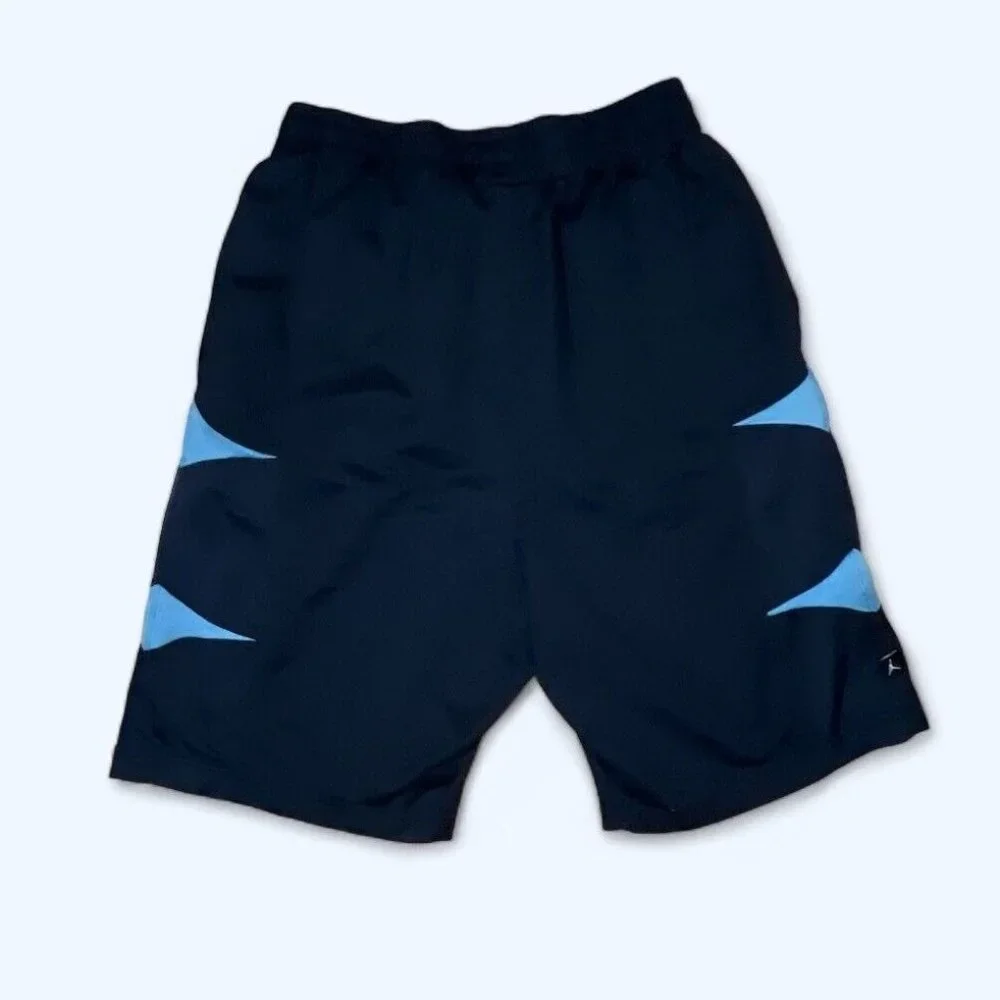 Jordan Dri-Fit Navy Blue White‎ Shorts Men's S UNC Colorway